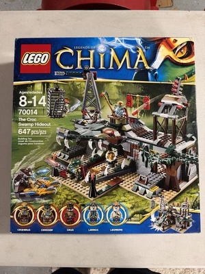 LEGO LEGENDS OF CHIMA: The Croc Swamp Hideout (70014) New Sealed - Image 1 of 2
