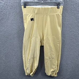 Russell Athletics Football Pants Mens M Gold Black Logo Deluxe Game Practice 3* - Picture 1 of 16