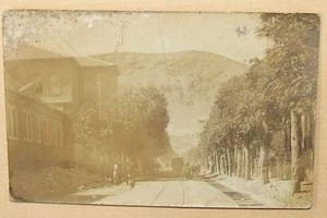 CARTE PHOTO LIEU A DETERMINER HOPITAL TRAMWAY - Picture 1 of 1