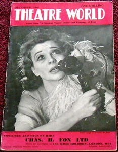 VIVIEN LEIGH COVER + story for "Streetcar....." (10 pages) Theatre World (12/49) - Picture 1 of 6