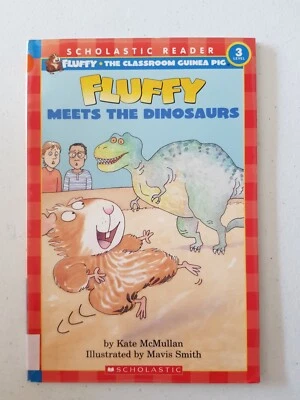 Scholastic Reader Book- Level 3 Fluffy Meets The Dinosaurs 2003 PB Kate McMullan - Image 1 of 4