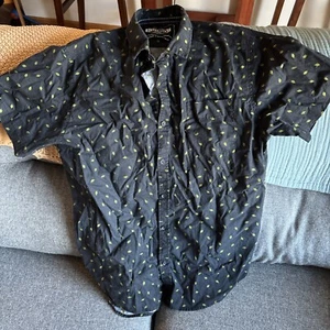 Descendent NYC Size L Button Up Shirt Shipping Refund - Picture 1 of 3