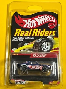Hot Wheels Real Riders RLC '69 CAMARO Spectraflame Red Line Club Series 7 #5093 - Picture 1 of 3
