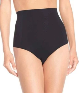 Commando Mujer Tanga Control Superior Ropa Interior Bragas Negro Ligero Adelgazante Pequeño S - Imagen 1 de 4
