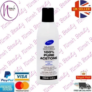 Haz 100 % reines Aceton Nagellack Lackspitzenentferner 250ml Packung mit 1,2,3,6,12 - Bild 1 von 6
