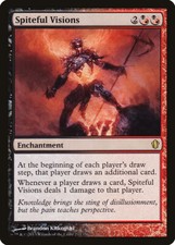 Spiteful Visions Commander 2013 PLD Black Red Rare MAGIC MTG CARD ABUGames