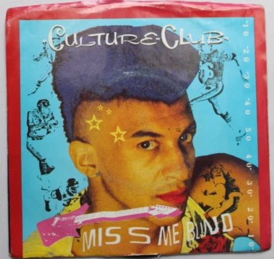 CULTURE CLUB MISS ME BLIND / COLOUR BY NUMBERS 45 7" JUKEBOX RECORD & PS - Image 1 of 2