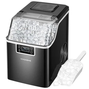 Countertop Ice Makers 45Lbs/Day 2 Ways to add Water with Self Cleaning 24H Timer - Picture 1 of 8