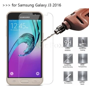 Protector de pantalla de vidrio templado genuino para Samsung Galaxy J3 (2016) - Imagen 1 de 1