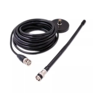 3M Coaxial Cable Kit + CB Band Antenna 27MHz BNC Magnetic Base for Cobra Uniden - Picture 1 of 12
