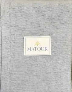 Matouk Costa Sham Talla King (21 X 36) Color Wedgewood Azul - Imagen 1 de 2