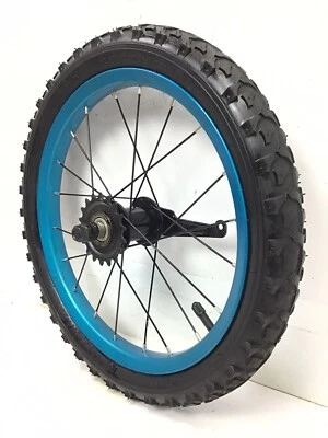 Bicicleta 16" Trasera Azul Rueda Freno Posavasos y Neumático 1.95" Niños Mini-BMX Bicicleta #N61 Foto 1 de 3