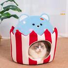 Pet Cat Bed, Small Dog House, Cat Hideaway Hut Washable Pet Supplies Kennel