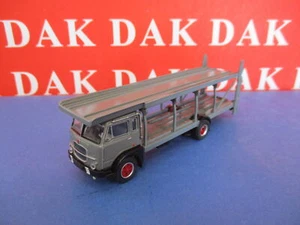 1/87 Modellino Camion Truck Fiat 640 Bisarca Grigia Nera by Brekina - Foto 1 di 6