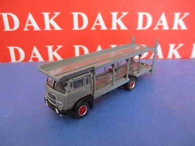 1/87 Modellino Camion Truck Fiat 640 Bisarca Grigia Nera by Brekina - Immagine 1 di 4