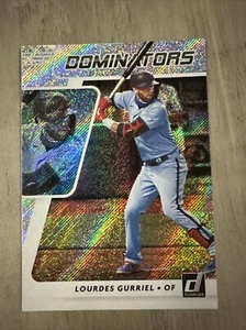 2021 Donruss Lourdes Gurriel Dominators #DOM9 Rapture Parallel Blue Jays - Picture 1 of 2