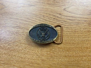 Small United States of America Seal Belt Buckle (1979) - Picture 1 of 3