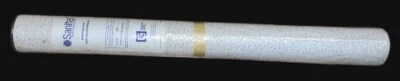 VTG Wallpaper Sanitas Neutral Print 56 sq ft. Fabric Backed Vinyl Made In USA - Image 1 of 4