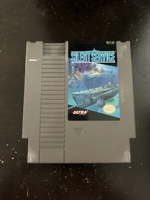 SILENT SERVICE NES CARTRIDGE ONLY - Image 1 of 2