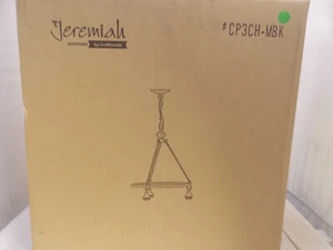 Craftmade Down Chandelier Hardware CP3CH-MBK , Shades Not Included - Matte Black - Picture 1 of 2