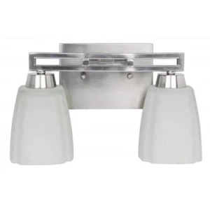 Craftmade 14912BNK2 Two Light 12 inch Brushed Satin Nickel Vanity Light - Picture 1 of 1