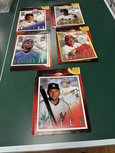 1998 Donruss Studio Portrait 8x10 Cards Jeter Griffey Gonzalez Bagwell Helton - Bild 1 von 7