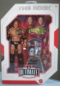 WWE Ultimate Edition The Rock Final Boss Series 25 Wrestling Figur Mattel - Bild 1 von 6