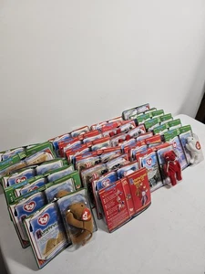Ty - Mc' Beanie Babies Lot Of 44 - VTG 1995 Mcdonald's Beanie Babies New Sealed - Picture 1 of 12