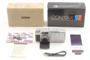 [Near MINT In Box] Contax T Rangefinder 35mm Film Camera + Flash T14 from JAPAN - Picture 1 of 14