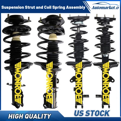 Puntales delanteros traseros con muelles helicoidales para Kia Spectra 2004 2005 2006 2007-2009 2,0 L Foto 1 de 4