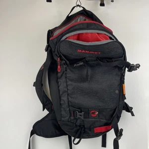 Mammut Nirvana Flip 18L Backpack – Black/Red Ski Snowboard Hiking Pack - Picture 1 of 7
