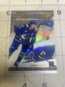 2024-25 SPx Hockey Holoview F/X Quinn Hughes # HV-26 - Picture 1 of 2