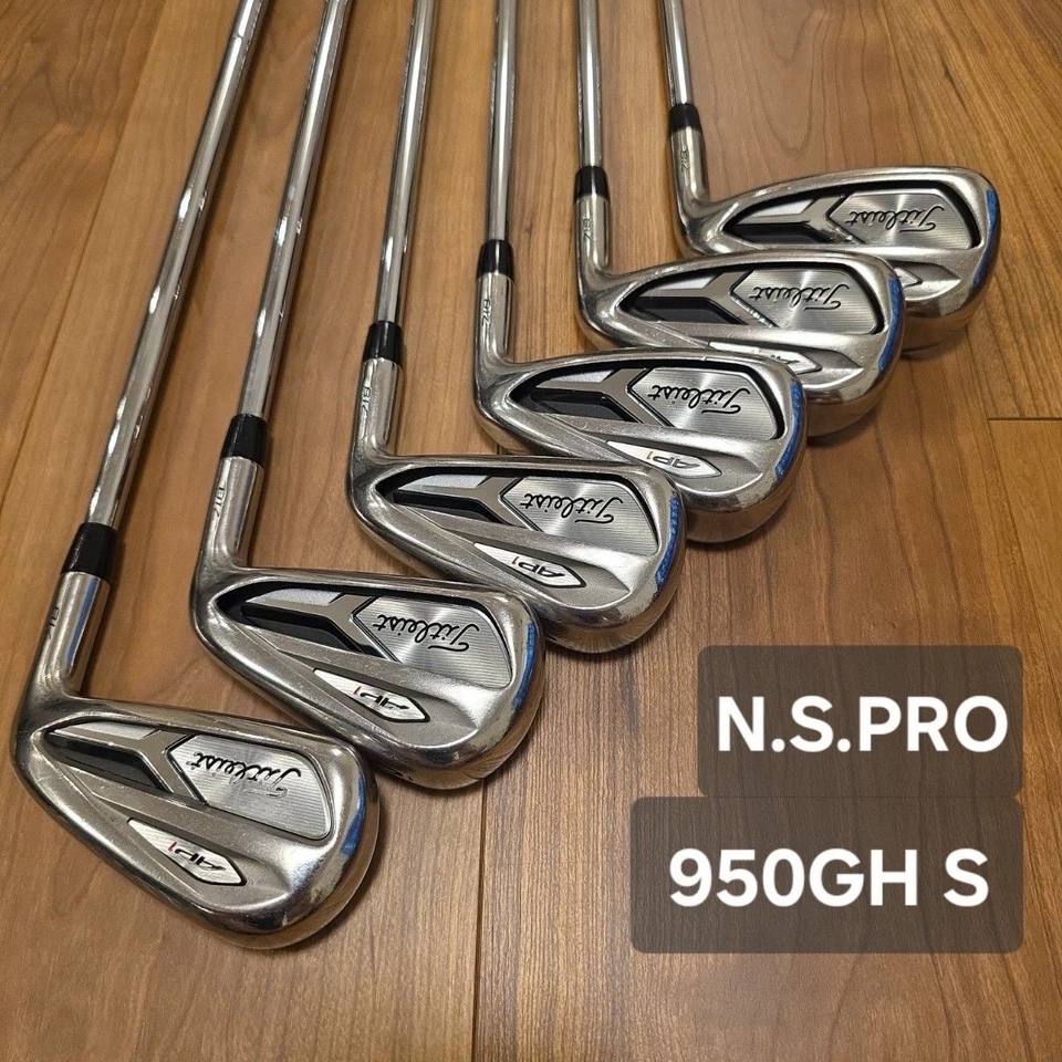 Titleist AP1 718 Irons #5-9,Pw(6Clubs)/NSPRO 950GH/Flex:Stiff/ Iron set - Image 1 of 4