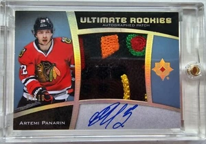 2015-2016 Artemi Panarin ultimate collection Auto 5 Color MAKE ME AN OFFER - Picture 1 of 2