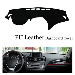 Dashboard Console Cover Leather Protector Sunshield Pad For BMW 1 Series 2011-16 - Foto 1 di 10