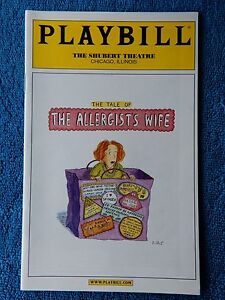 The Tale Of The Allergists Wife - Shubert Theatre Playbill - January 2003