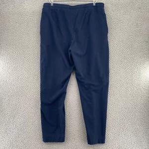 J Jill Pants Womens Large Navy Stretch Tapered Leg Pockets Pull On Knit Joggers - Picture 1 of 13