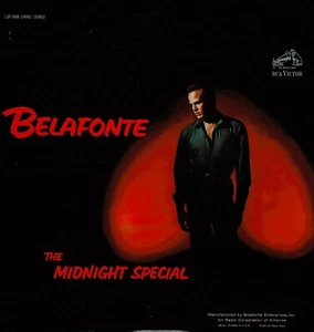 Harry Belafonte "The Midnight Special" RCA LivingStereo LSP-2449 Bob Dylan's 1st - Picture 1 of 4