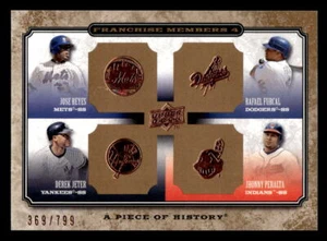 2008 Upper Deck Quad Red #/99 #FM4-16 Rodriguez / Varitek / Mauer / Posada /799 - Picture 1 of 2