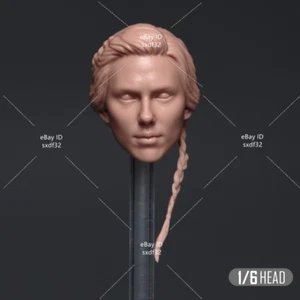 1:6 Head Sculpt Black Widow Scarlett Johansson For 12" Female Action Figure Body - Picture 1 of 8