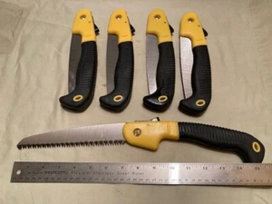 WHOLESALE LOT - LANDSCAPERS/TREE FOLKS/GIFT GIVERS -5 SHARP FOLDING PRUNING SAWS - Picture 1 of 11