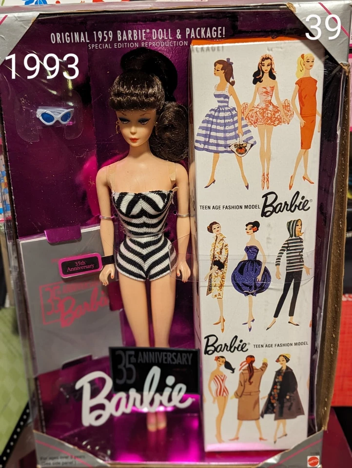 Muñeca Barbie 35 aniversario Mattel   Foto 1 de 1