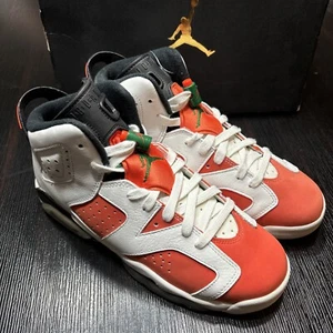 Jordan Retro 6 BG - Gatorade - Talla 6Y - 384665 145 - PAR DE MUESTRA ❌ Etiqueta de talla - Imagen 1 de 14