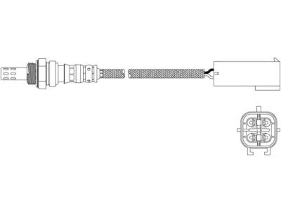 Sensor de oxígeno de neón Downstream Walker 32989FMPX 2,0 L 4 cilindros para Dodge 1995-1996 Foto 1 de 2