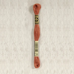 DMC Stranded Cotton - 356 - Medium Terra Cotta - Picture 1 of 1