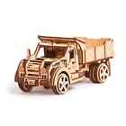 Trick mécanique en bois 3D puzzle camion américain kit auto-assemblage