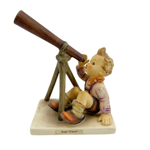 Vintage Goebel HUMMEL #132 Star Gazer Figurine Boy & Telescope Exc Cond Signed - Picture 1 of 11
