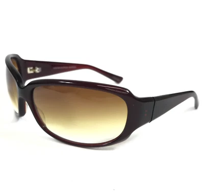 Gafas de sol Oliver Peoples Kali SI montura borgoña brillante con lentes marrones degradados Foto 1 de 4