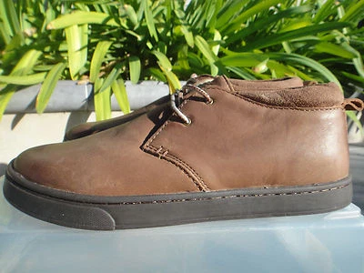 KA LAE OluKai Botín Marrón Con Cordones Cuero/Gamuza con Suela Sin Marcas Talla 7M Foto 1 de 4