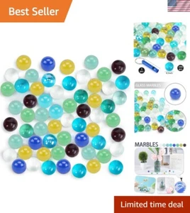 Colorful Glass Marbles Set in Bulk for Interactive Kids' Game Nights - Picture 1 of 8